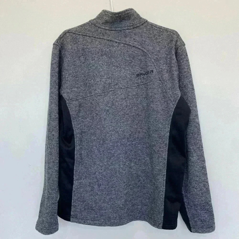 Spyder Boys’ Endure Stryke Knit  Jacket Grey Size‎ L